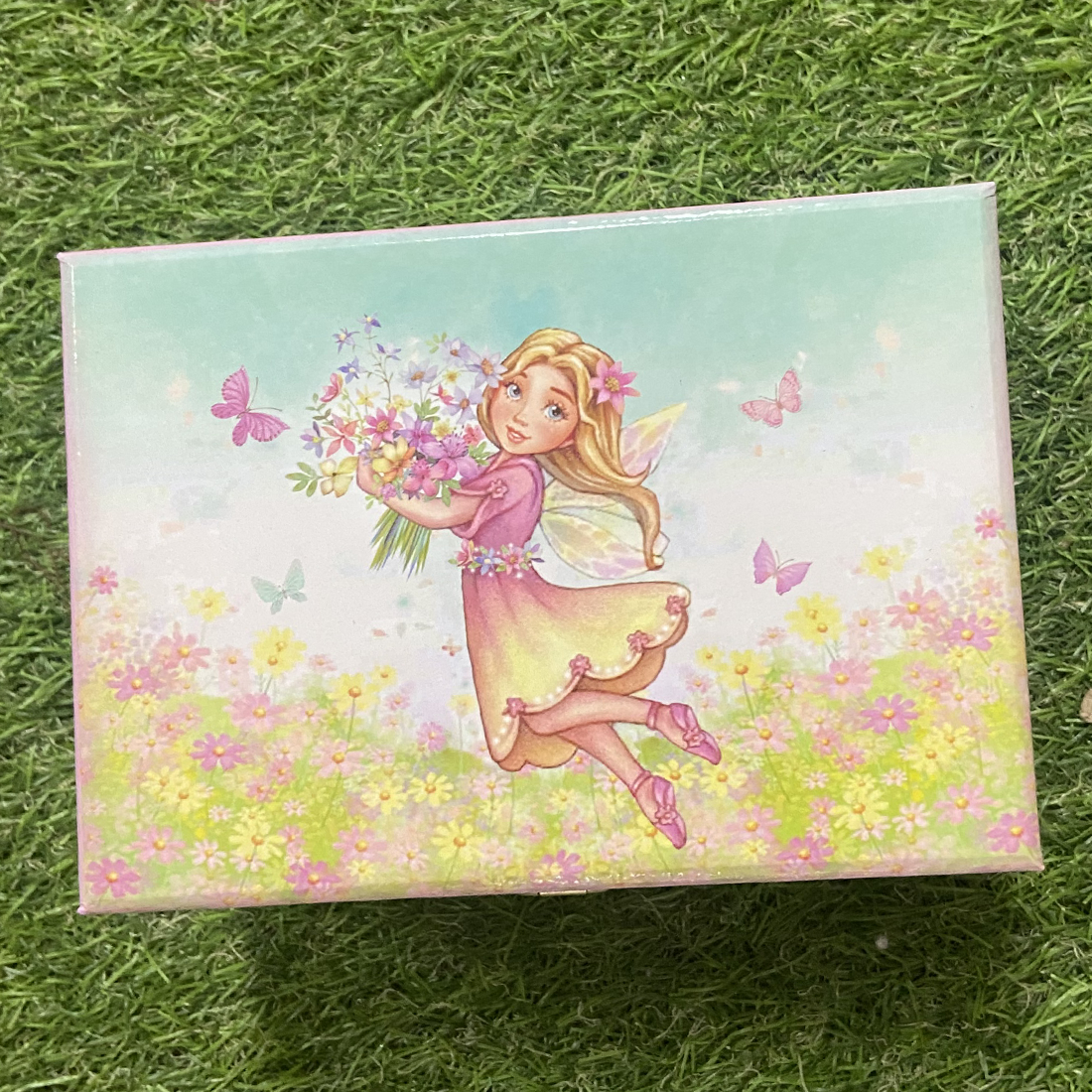 Musical Jewellery Box Spring Fairy