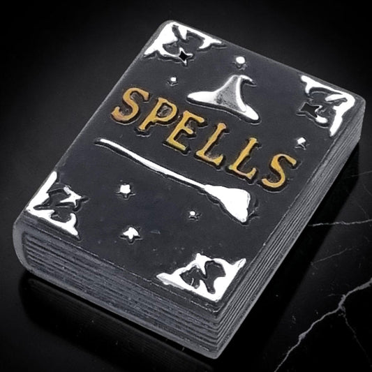 a fairy garden miniature fairy spell book perfect for a halloween setting