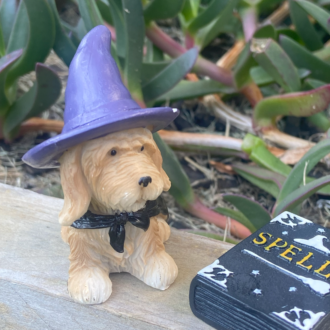 Mystic & Magic – Witch Dog Figurine