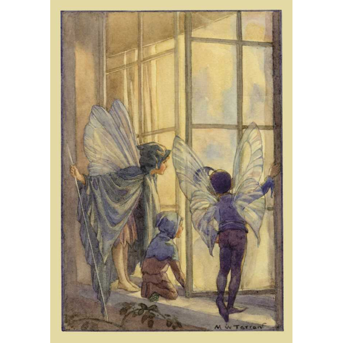 Nostalgia - Twilight Fairies Greeting Card