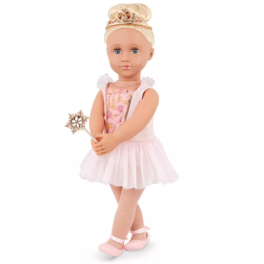 Our Generation Lalia 18" Sugar Plum Fairy Doll With Tiara & Wand