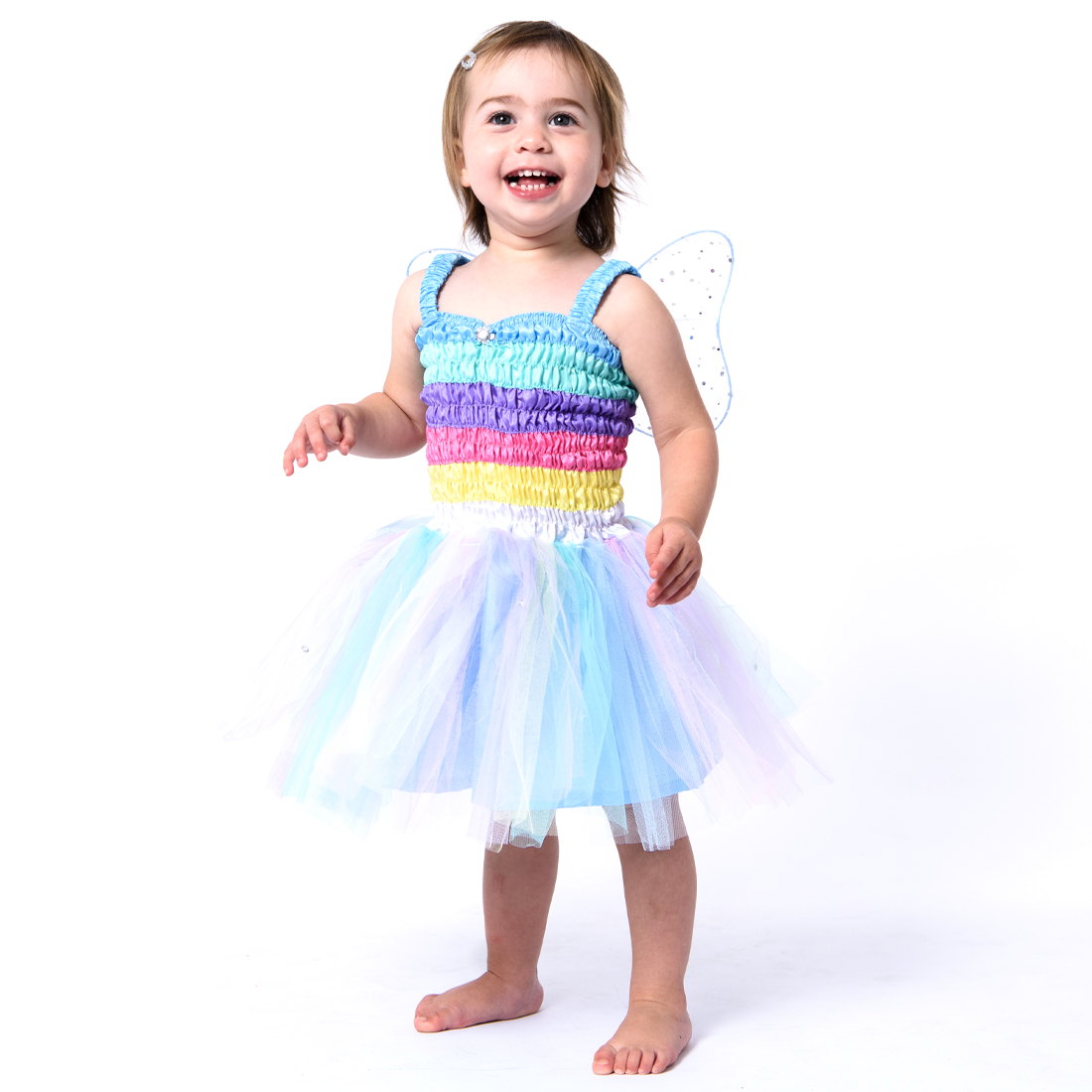 Pastel Blue Toddler Friendship Fairy Dress