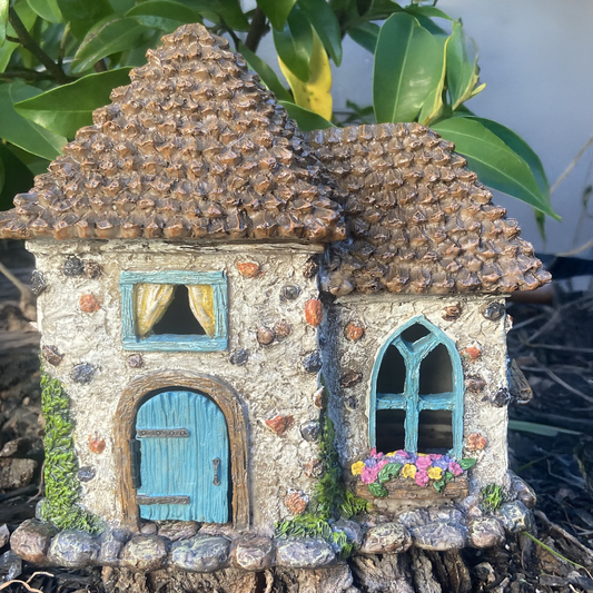 Pine Cone Fairy House