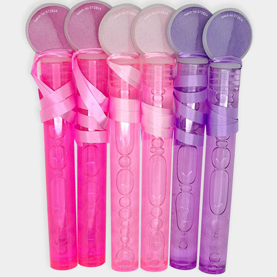Pink and Purple Fairy Bubble Wands 6pk