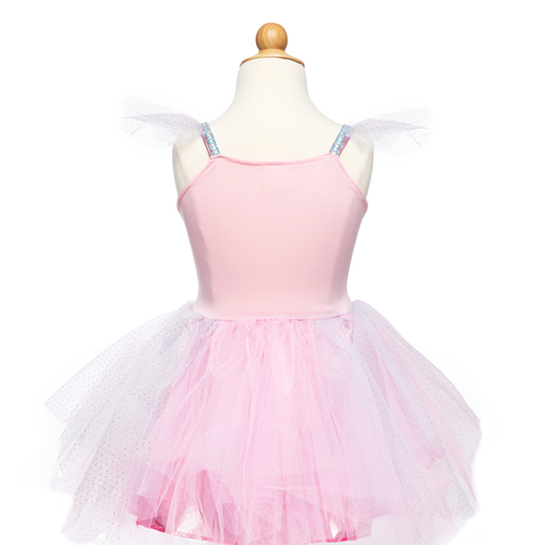 Pink Butterfly Fairy Dress & Headpiece -Size 5-6