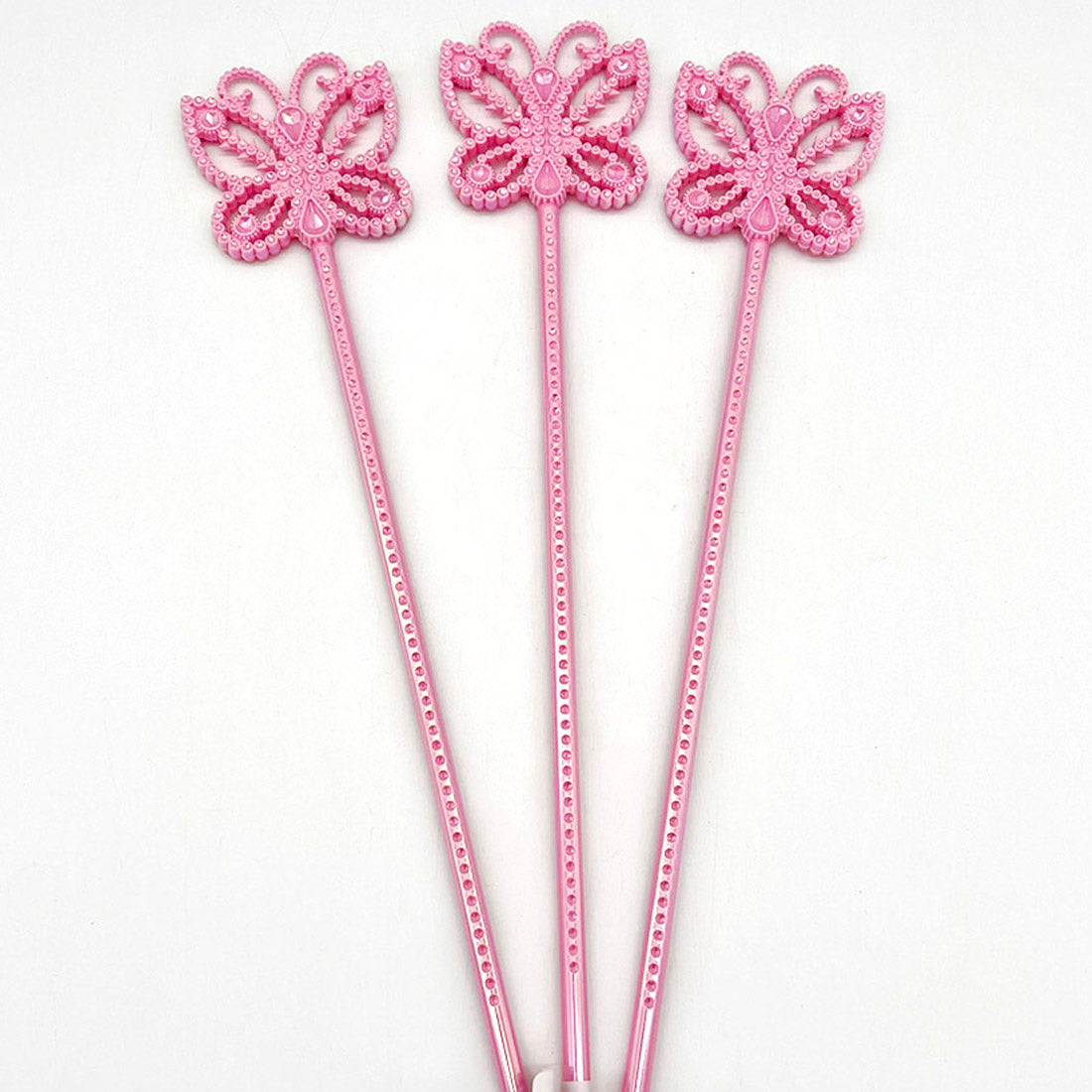 Pink Butterfly Wand