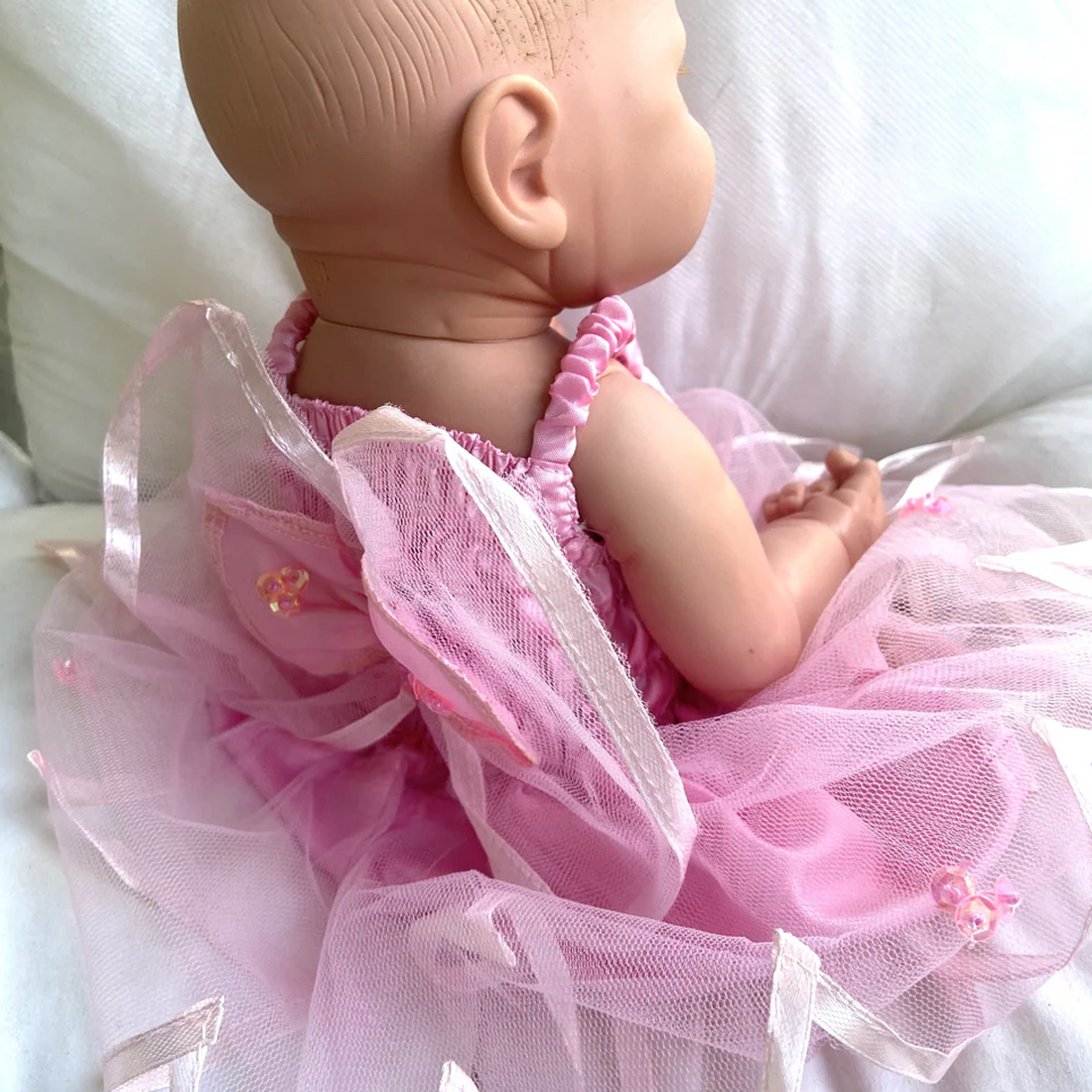Pink Dolls Fairy Dress with Wings