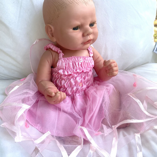 Pink Dolls Fairy Dress with Wings