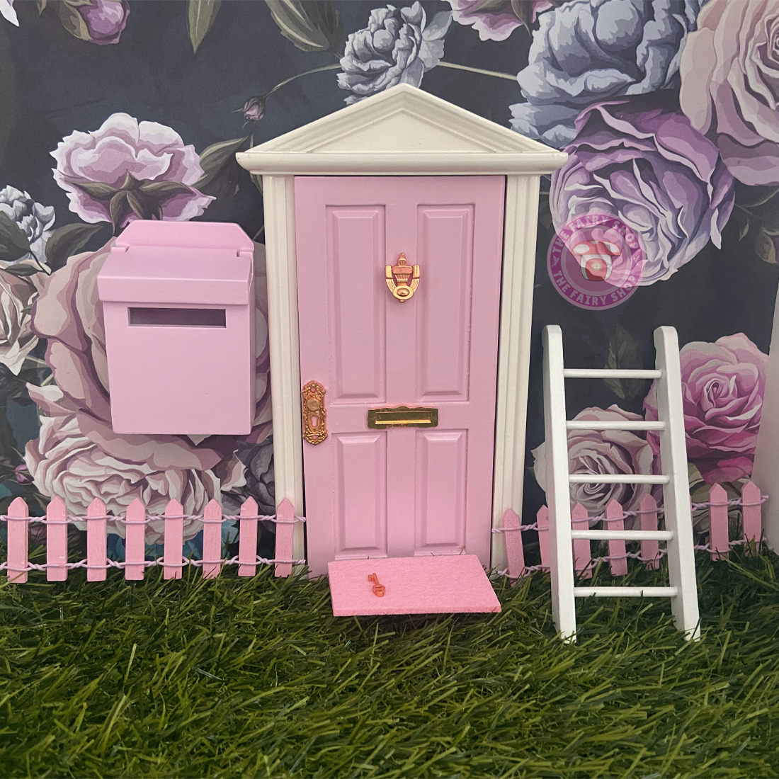 Pink Fairy Door Set