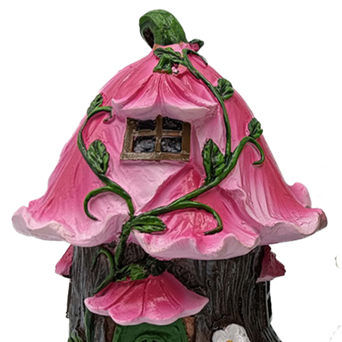 Pink Fairy Garden Leaf House