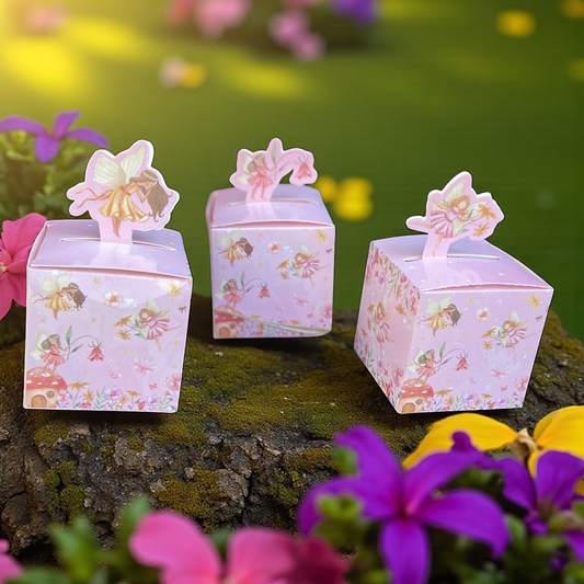 Pink Flower Fairy Gift Box