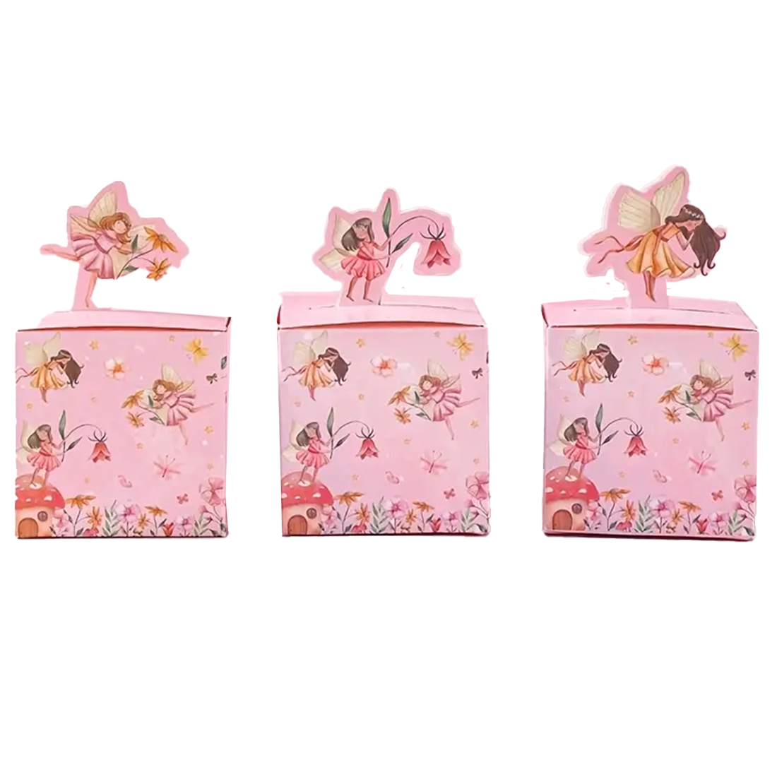Pink Flower Fairy Gift Box