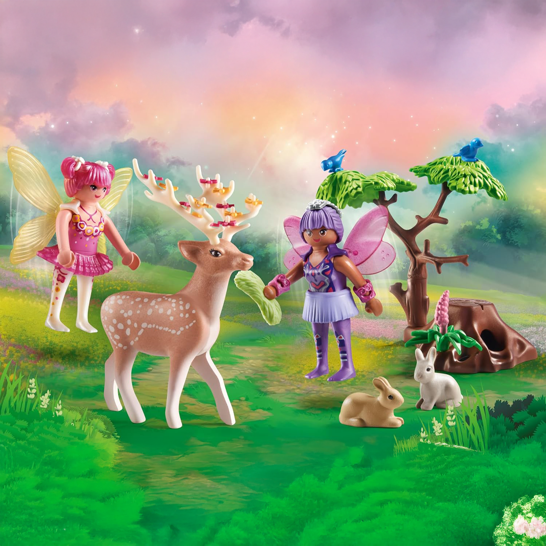 Playmobil Princess Magic - Fairies with Forest Animals