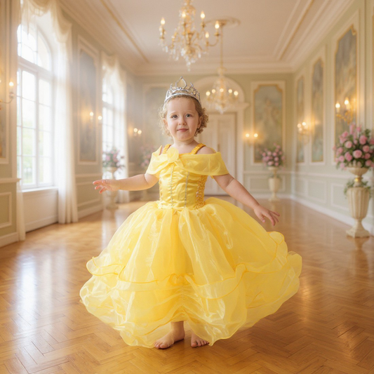 Princess Belle Beauty Fairy Dress