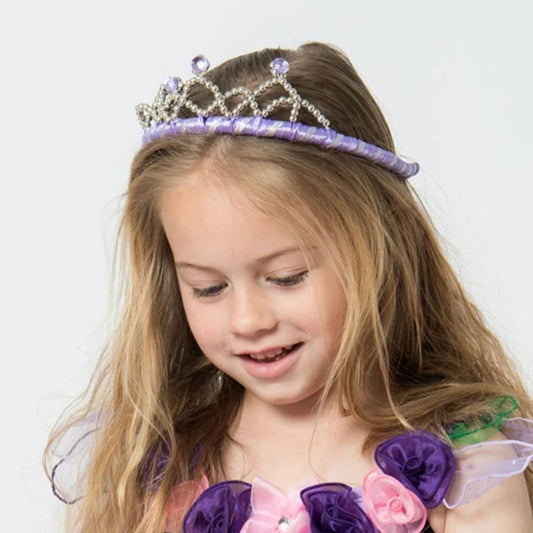 Princess Tiara and Wand Set - Lavender
