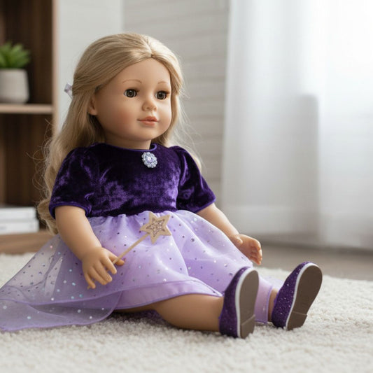 Purple Doll Fairy Dancer Dress