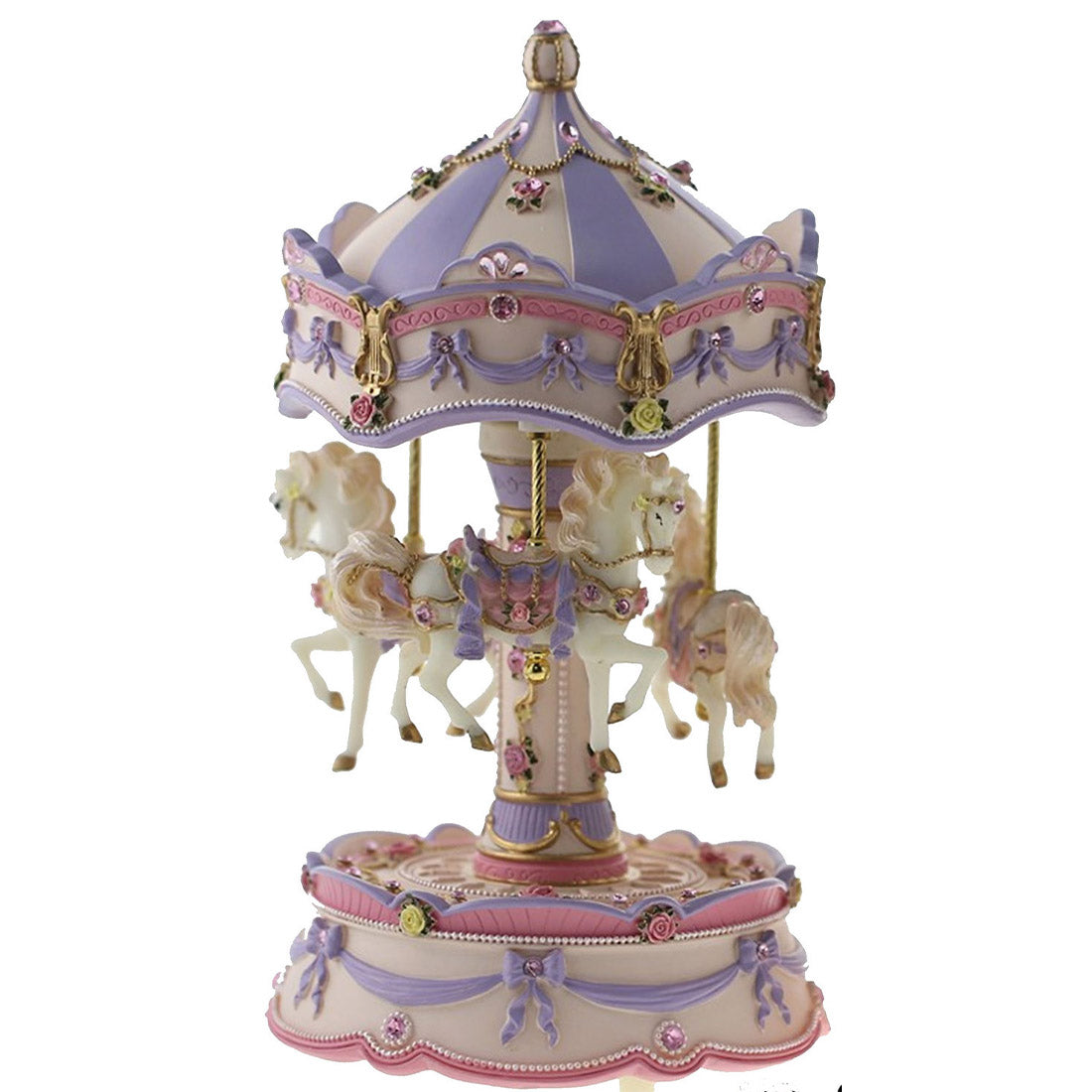 Purple Musical Carousel