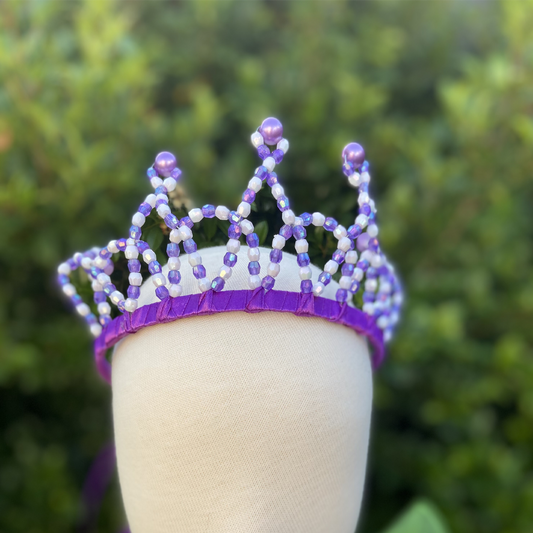 Purple Princess Tiara Crown