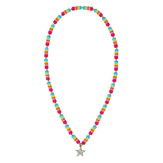 Rainbow Star Sparkle Necklace