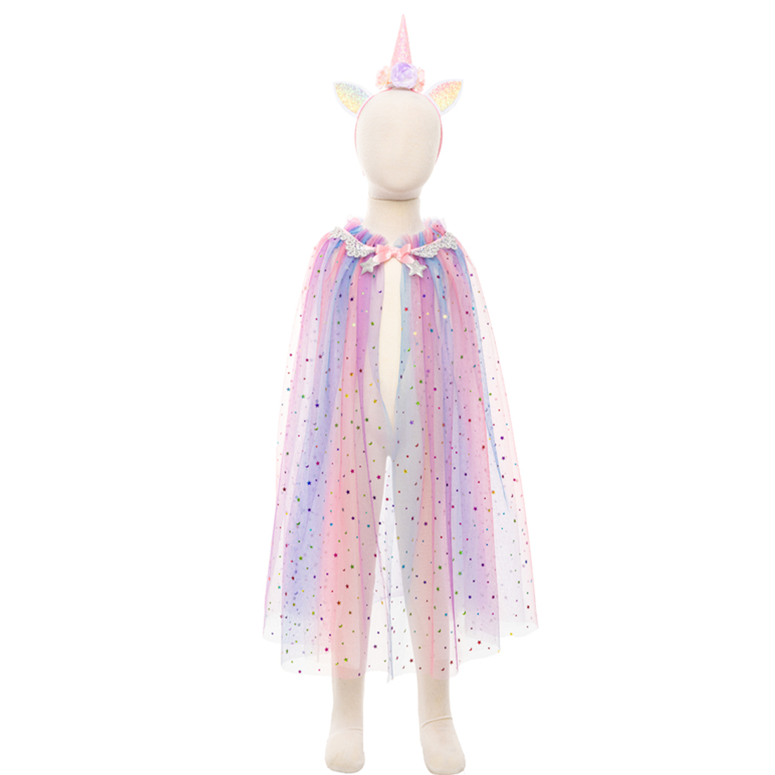 Rainbow Unicorn Cape & Headband