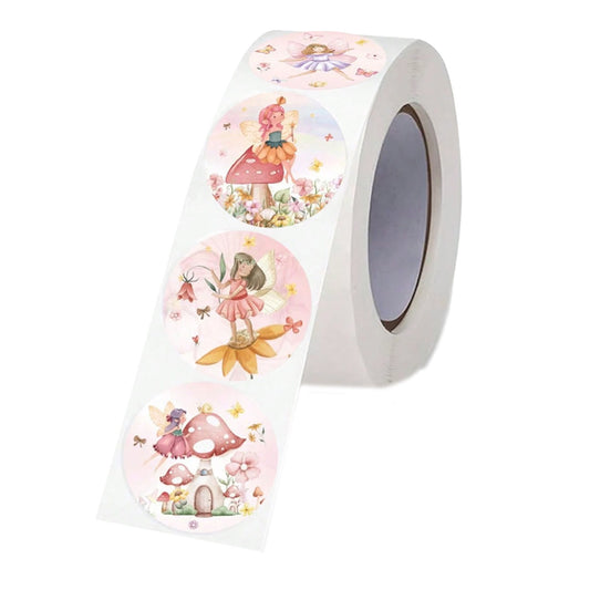 Roll of 500 Magical Fairy Stickers