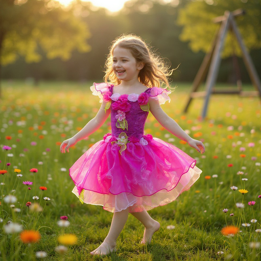 Rose Pink Fairy Dress