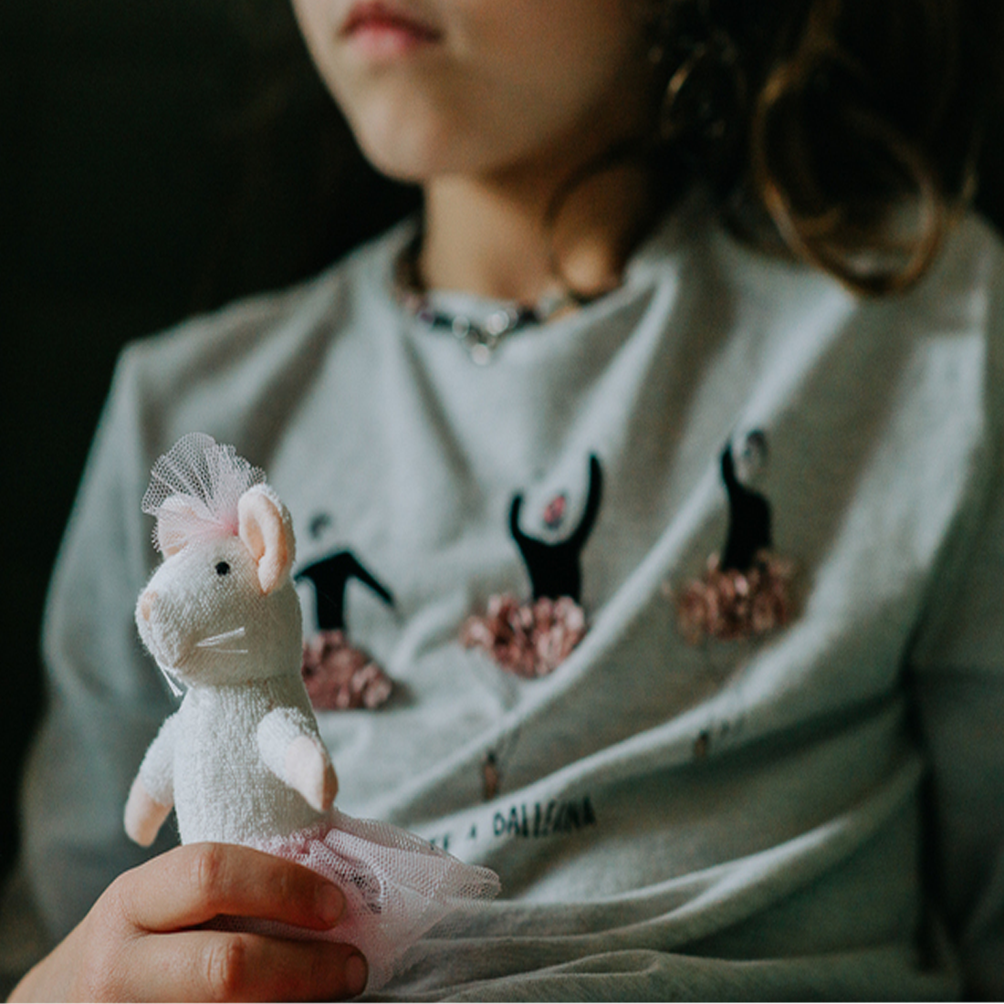 Sam & Julia Mouse Portable Mansion to Go Ellas Ballet Room + Plush