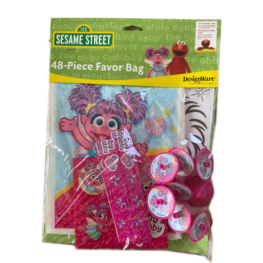 Sesame Street Abby Cadabby 48 Piece Party Favour Bag