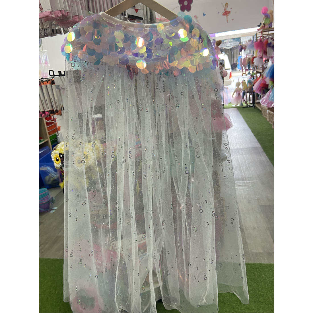 Shimmering Party Cape