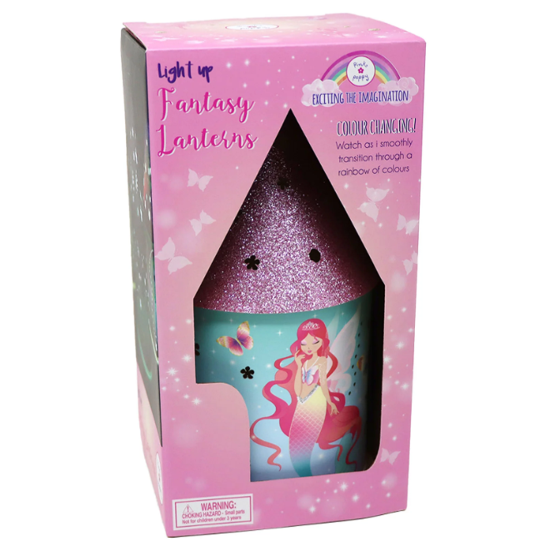 Shimmering Mermaid Colour Changing LED Lantern
