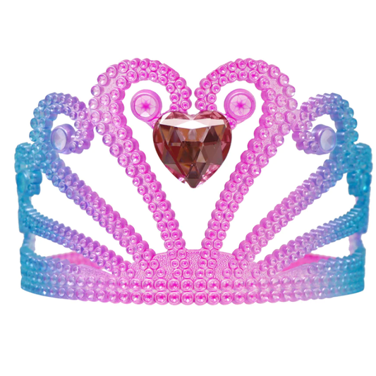 Shimmering Mermaid Jewel Heart Crown