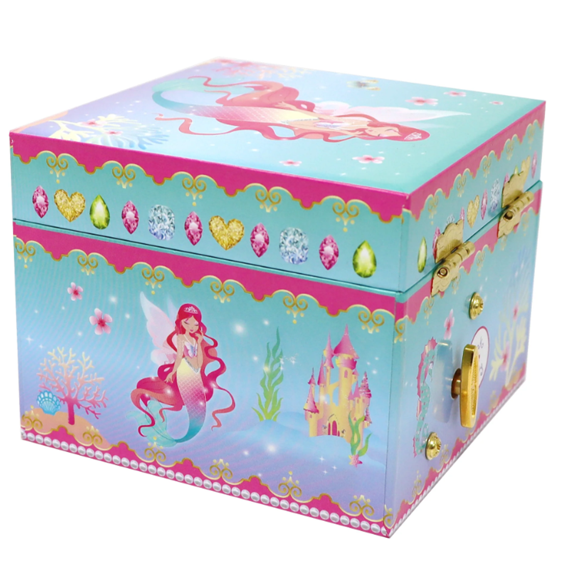 Shimmering Mermaid Small Musical Jewellery Box