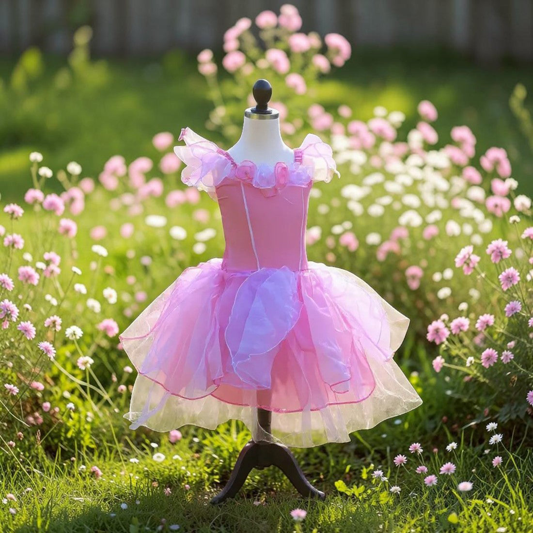 Sky Pink Fairy Toddler Dress