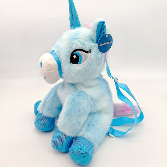 Soft Blue Unicorn Backpack