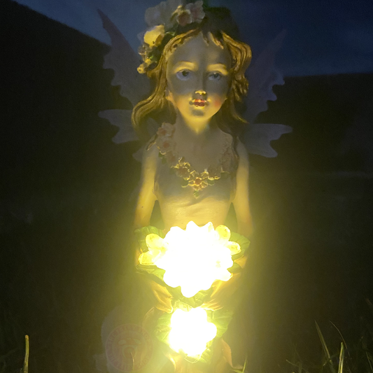 Solar Fairy Figurine