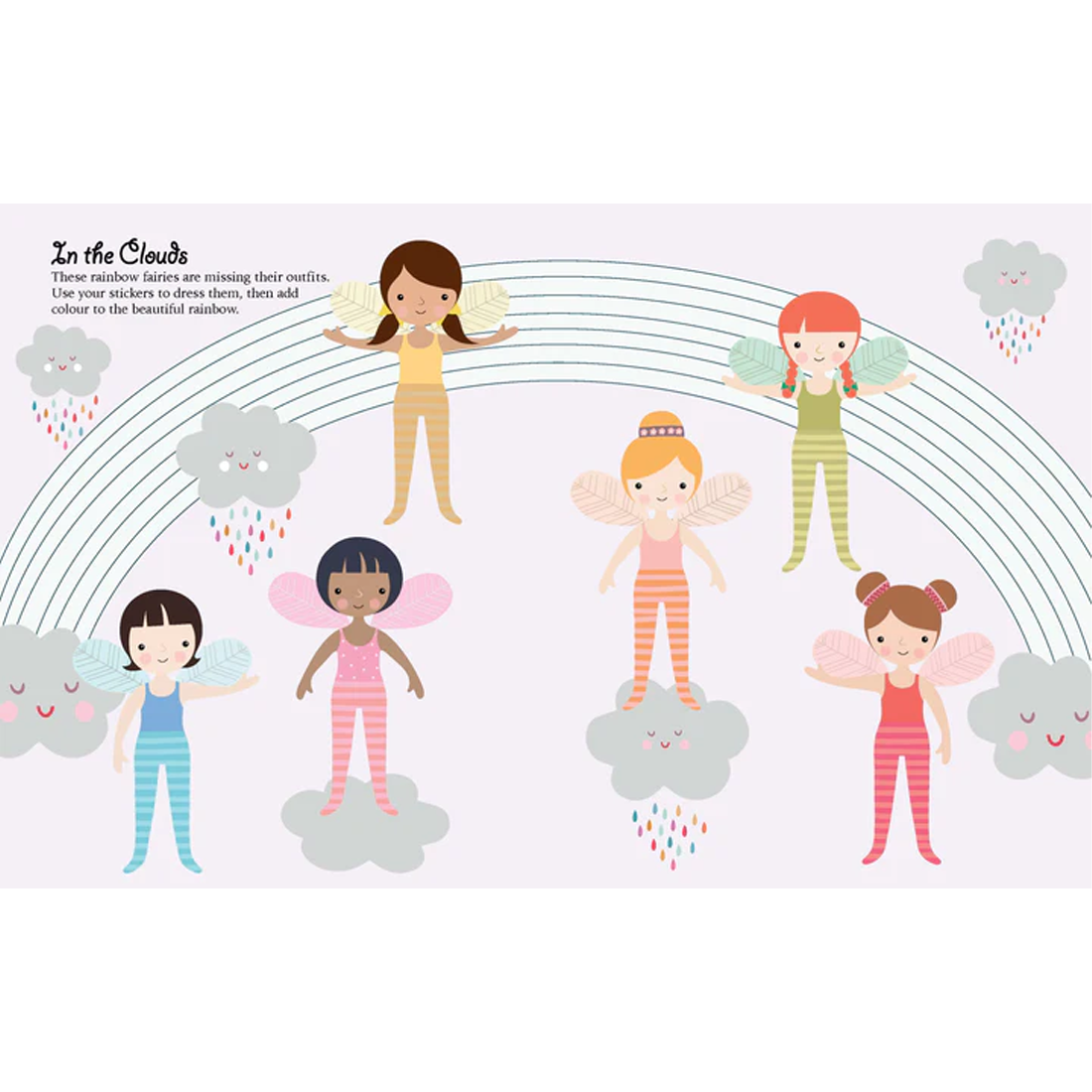 Sticker Dress-Up Book - Fairies Vol. 2