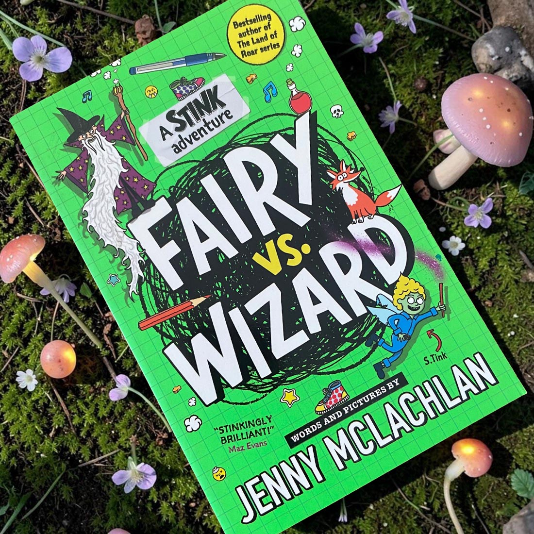 Stink: Fairy vs Wizard Paperback Book