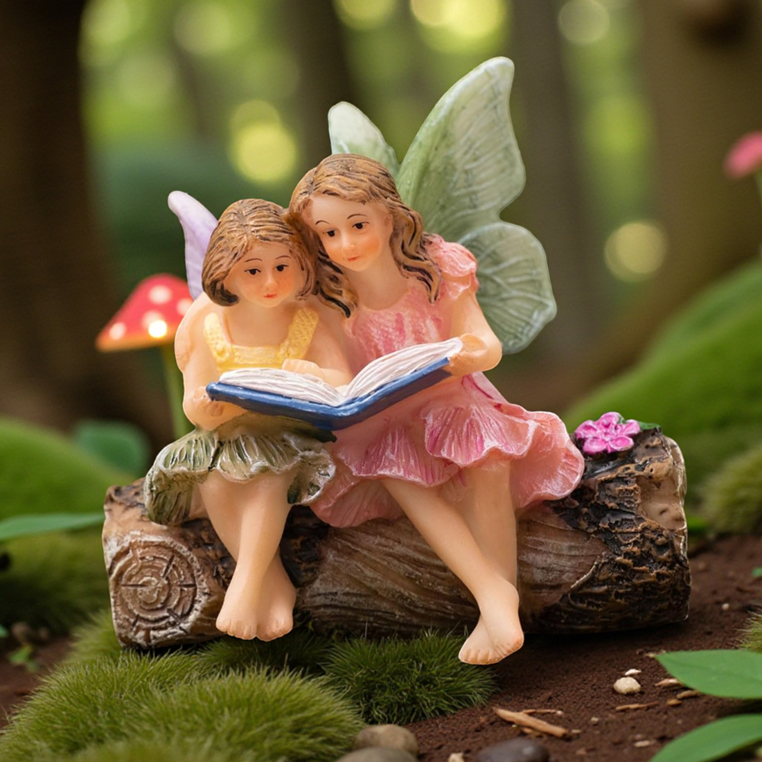 Story Time Sister Fairies Figurine