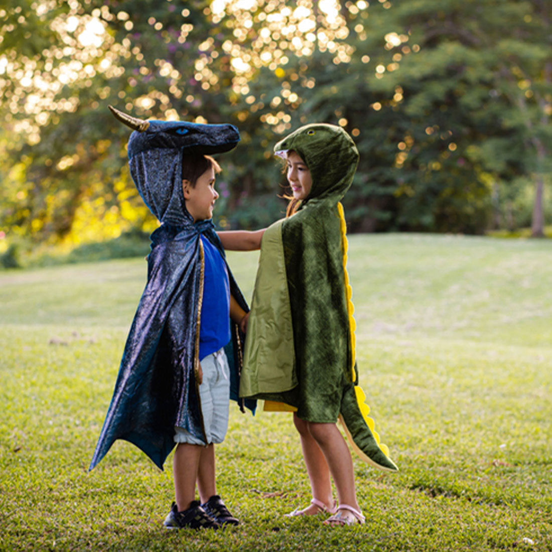 T-Rex Hooded Cape Size 4-5 Years