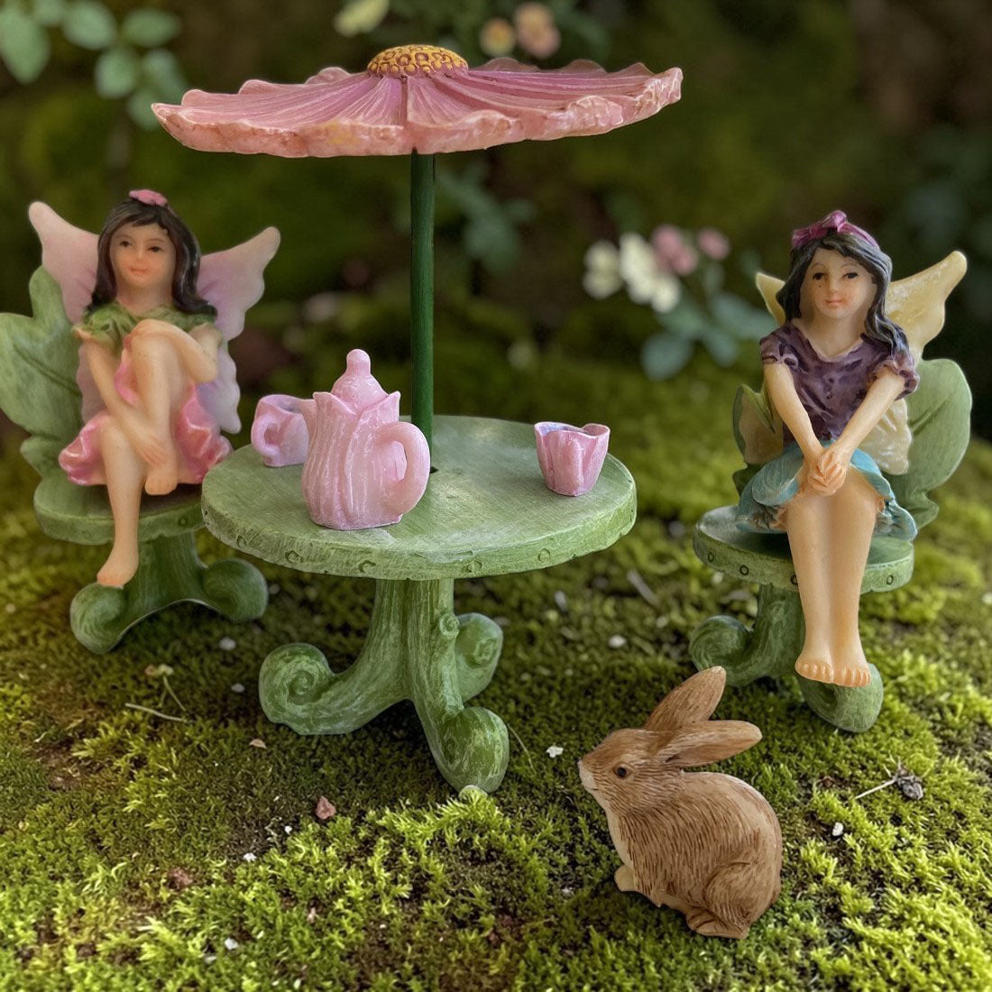 Tea For Two Fairy Garden Set