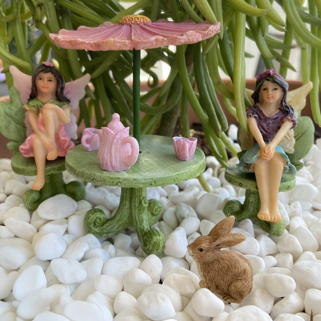 Tea For Two Fairy Garden Set