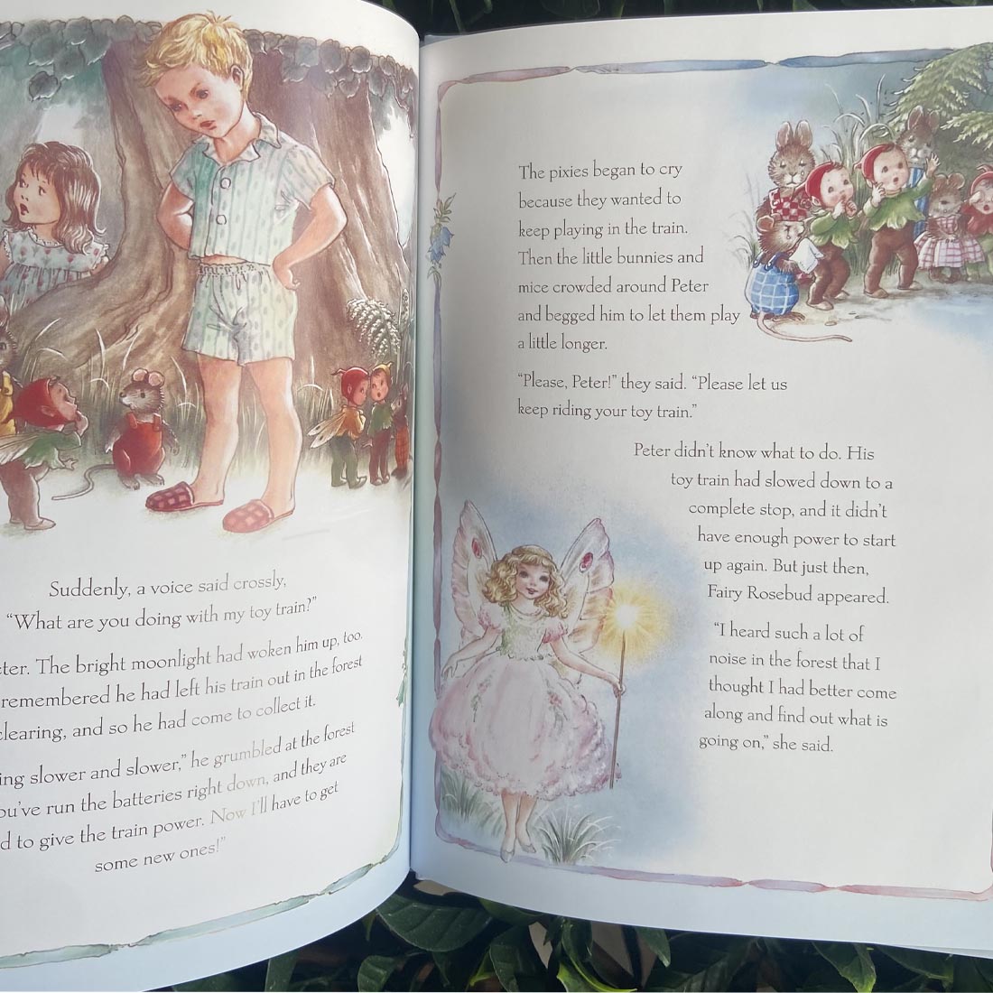 Teddy’s Forest Friends The Moonlight Train Ride by Shirley Barber