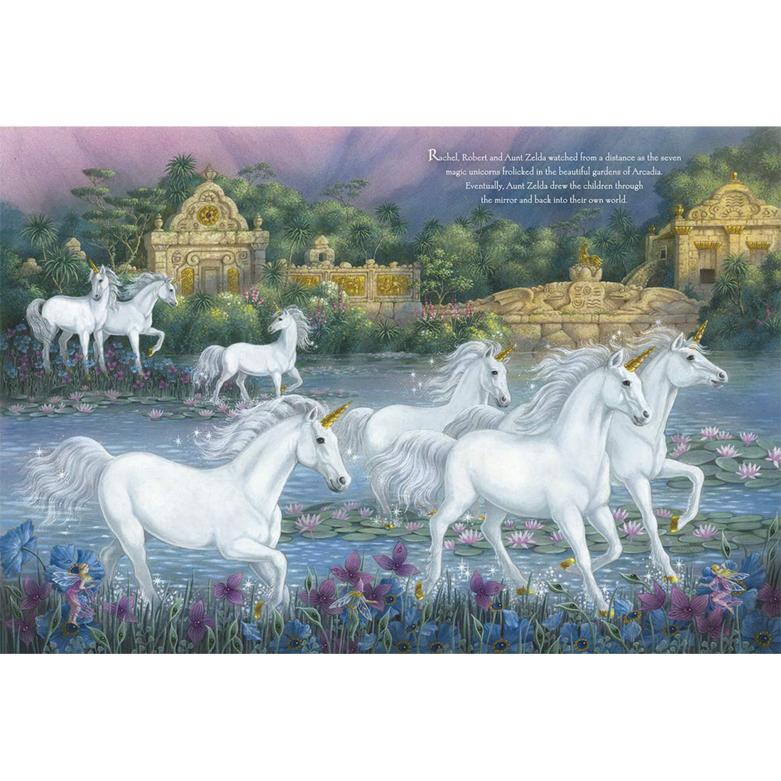 The Magic Unicorns Hardback Book by Shirley Barber