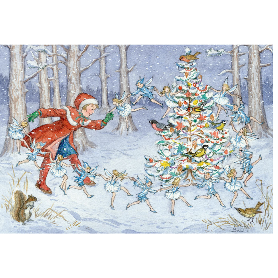The Snow Fairies Christmas Card