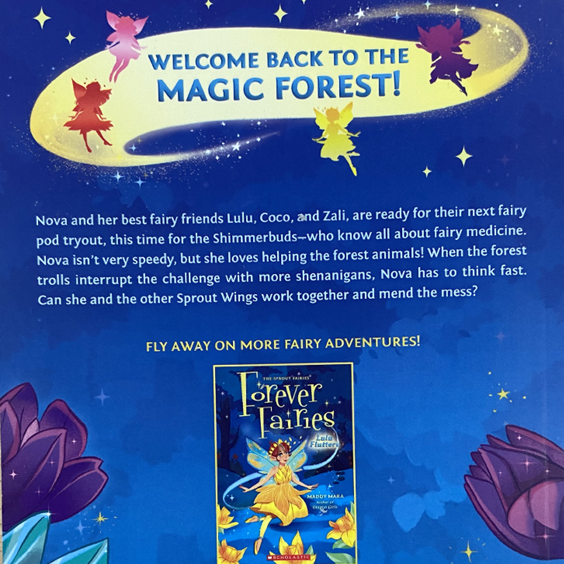 The Sprout Fairies Forever Fairies: Lulu Flutters - Maddy Mara Paperback Book