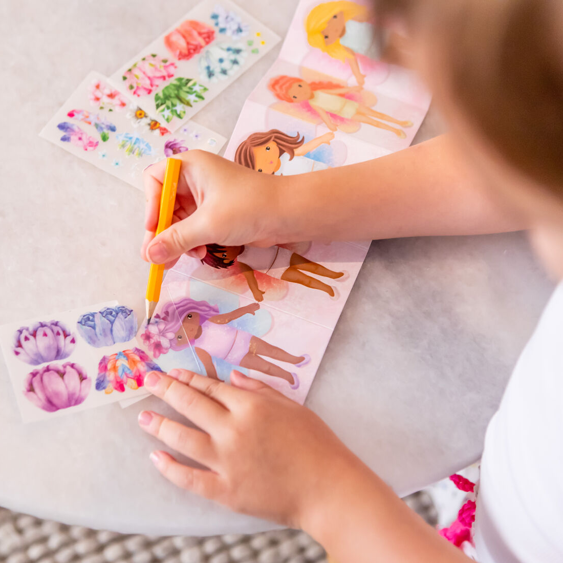 Tiger Tribe Mini Transfer Magic Flower Fairies