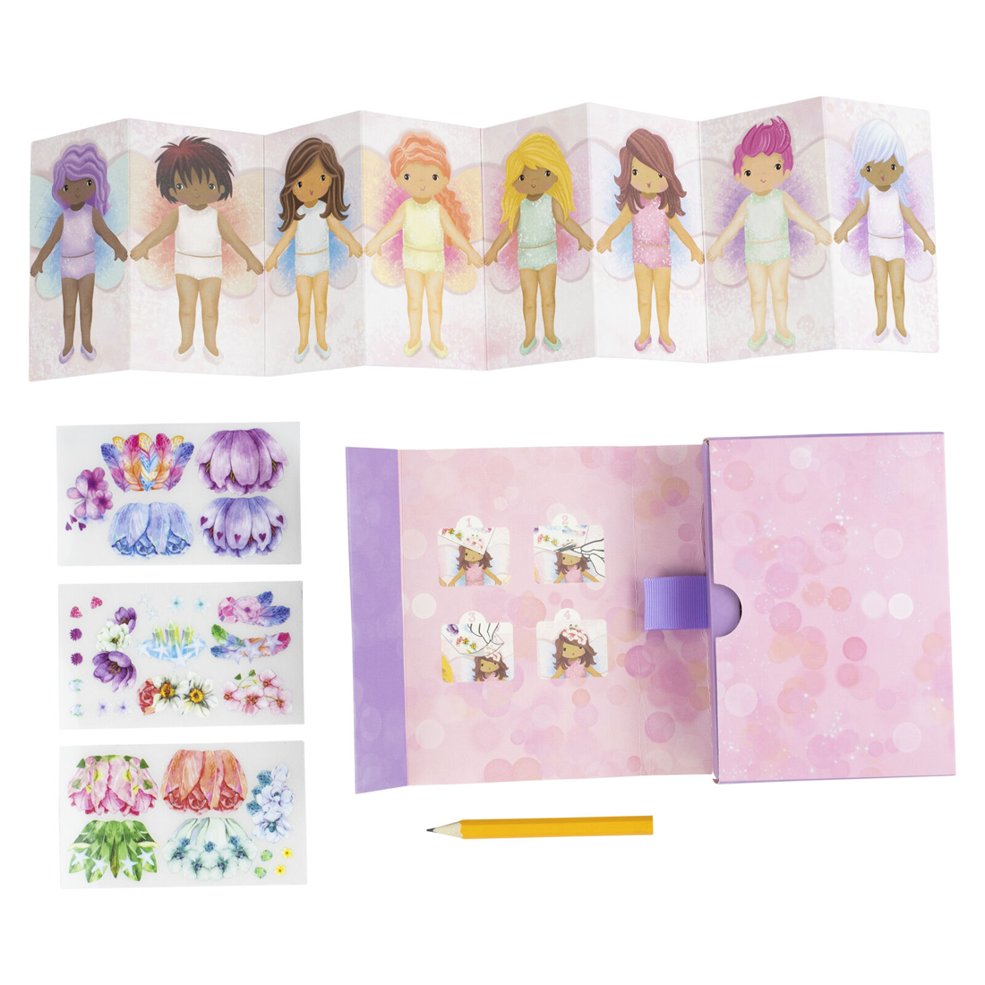 Tiger Tribe Mini Transfer Magic Flower Fairies