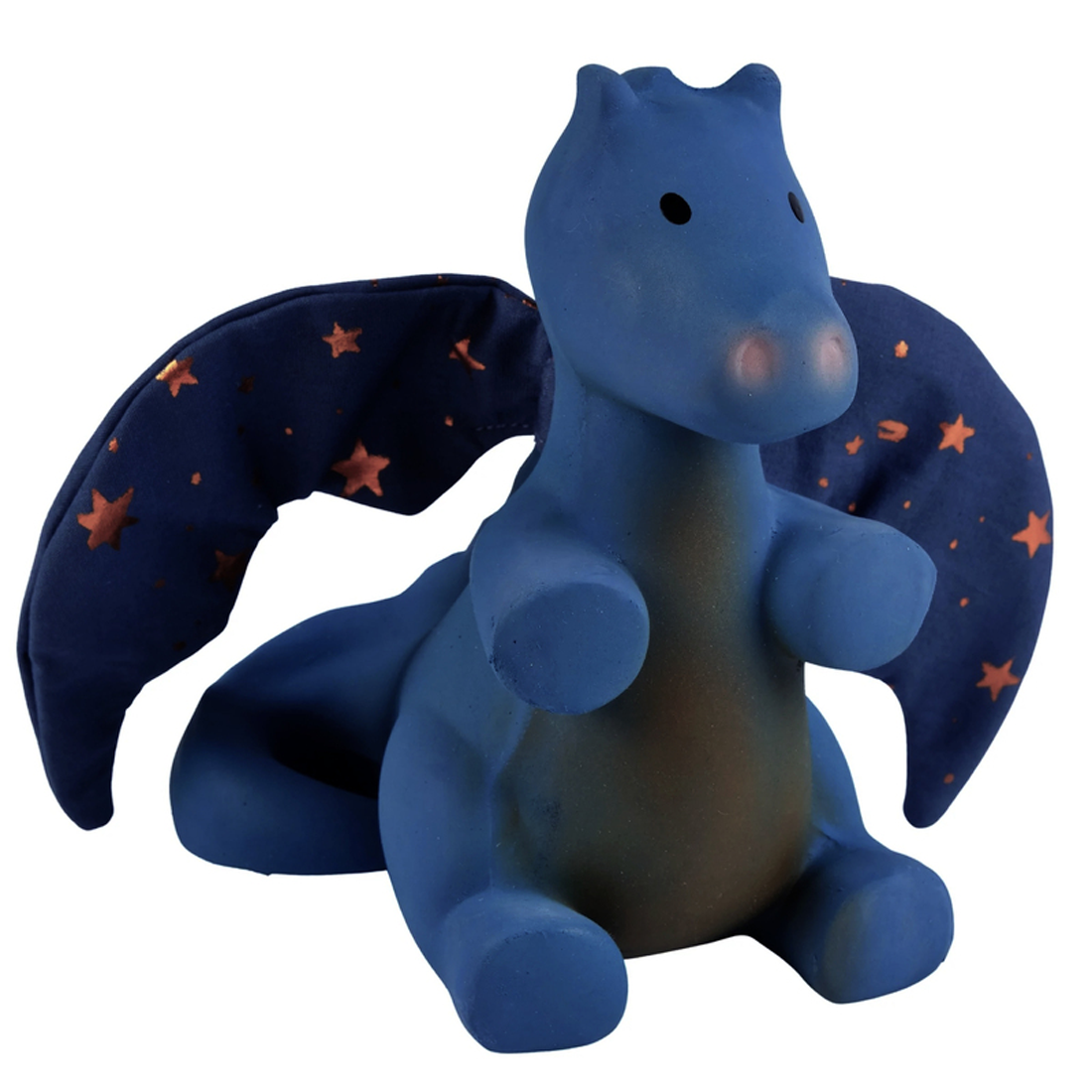 Tikiri 13cm Midnight Dragon Baby/Toddler Sensory/Chew Teether Toy