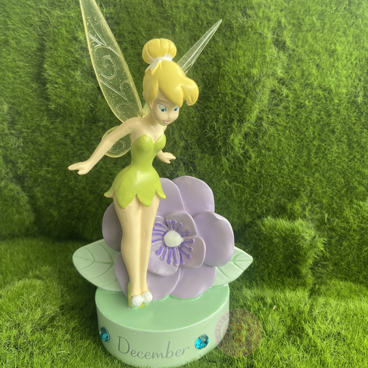 Tinker Bell: Birthstone Sculpture Figurine - December