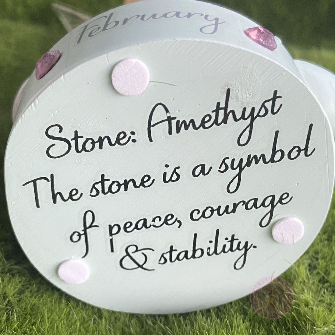 Tinker Bell: Birthstone Sculpture Figurine - February